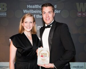 Medicash receiving award