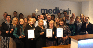 Medicash receive gold award from IIC