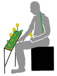 Seating when Gardening
