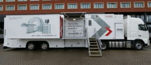 Mobile lung health check van