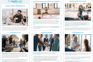 Medicash wellbeing newsletters