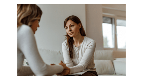 woman counselling eap