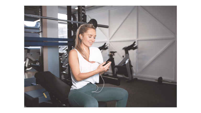 woman at gym