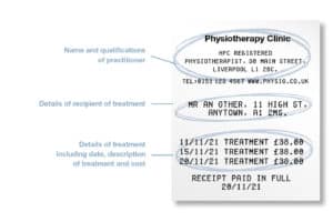 medicash receipt example