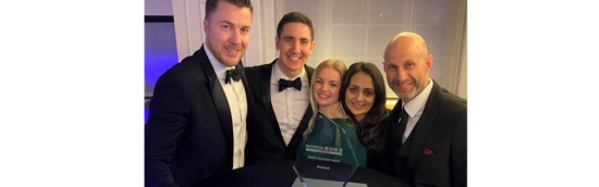 Medicash staff accepting top health insurer award