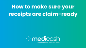 How to make sure your receipts are claim ready